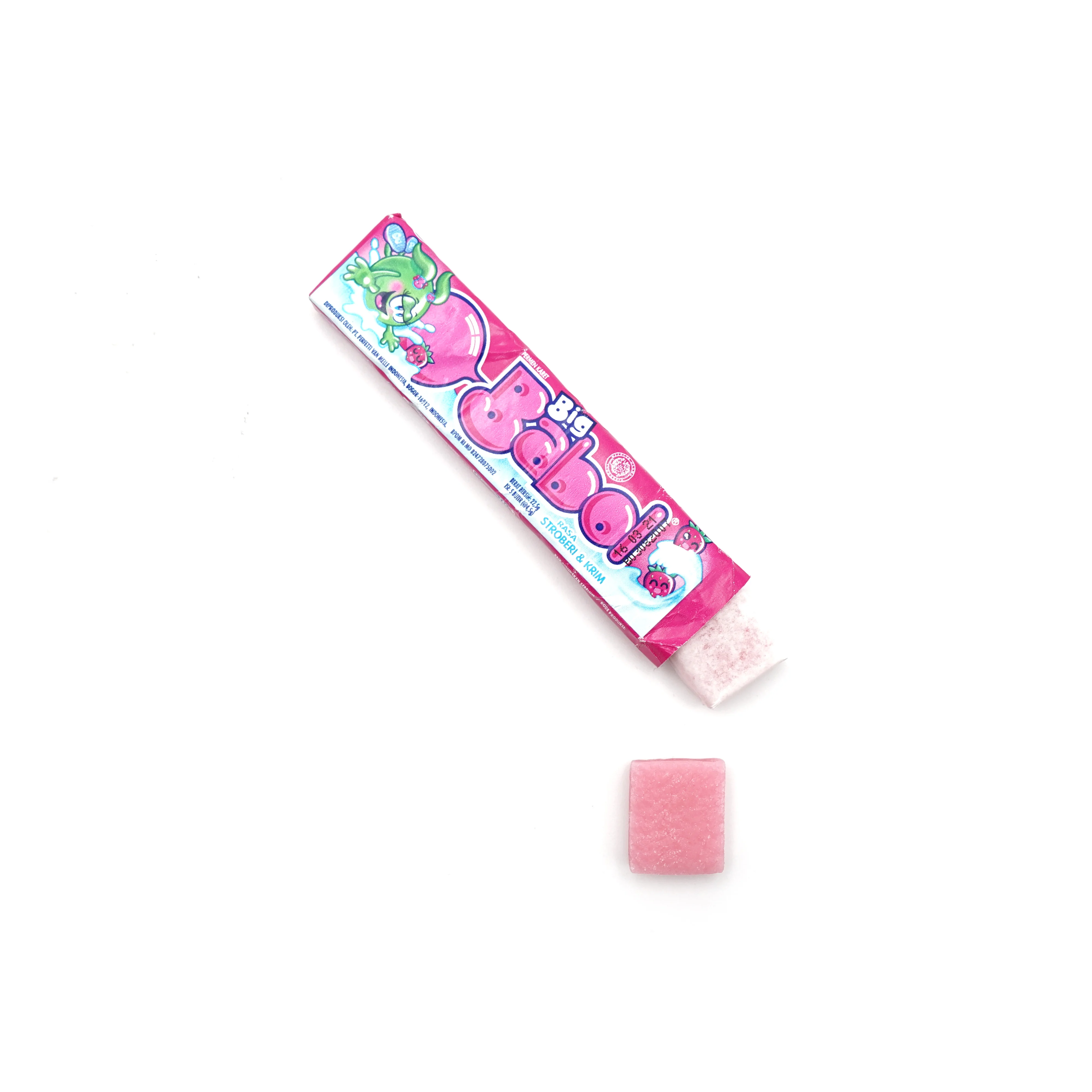 Great Quality Chewing Gum Big Babol Stick 22.5 gr with Strawberry Variant  For adults