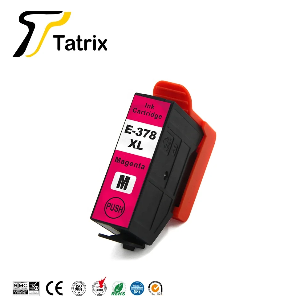 Tatrix 378XL T378XL 478XL T478XL цвета совместимый картридж с чернилами для принтера Epson Expression фото