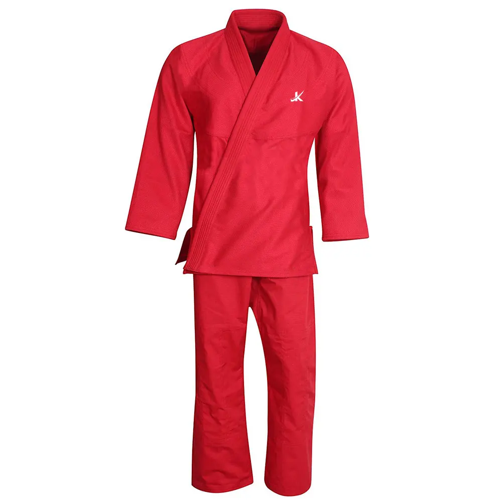 
White Martial Arts Brazilian Jiu Jitsu Uniform / Light Weight Brazilian Jiu Jitsu Uniform For Training 