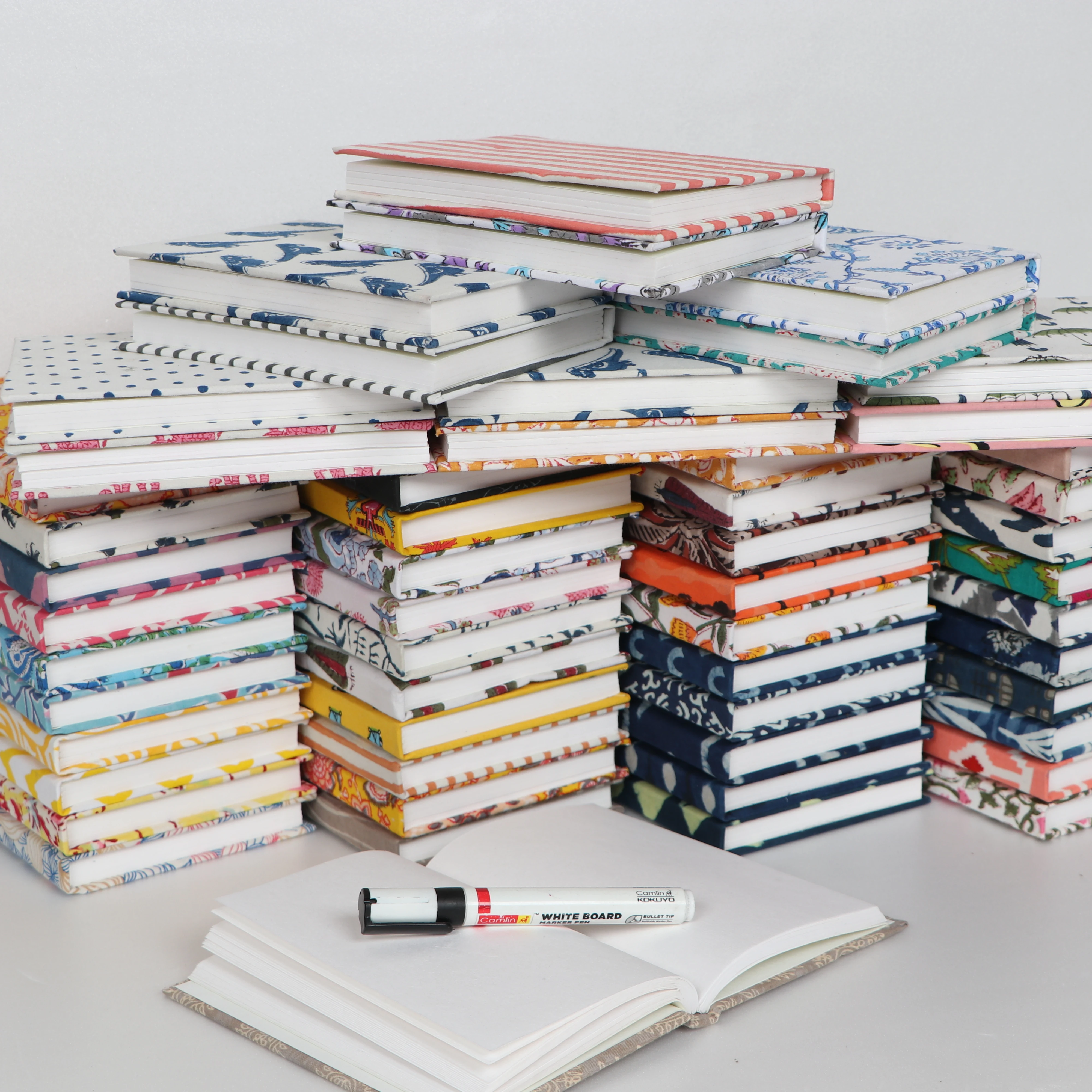 Creative PU Leather Password Lock Notebook A5 Diary Journal Sketchbook Daily with Combination Lock Pen Holder and Card Slots