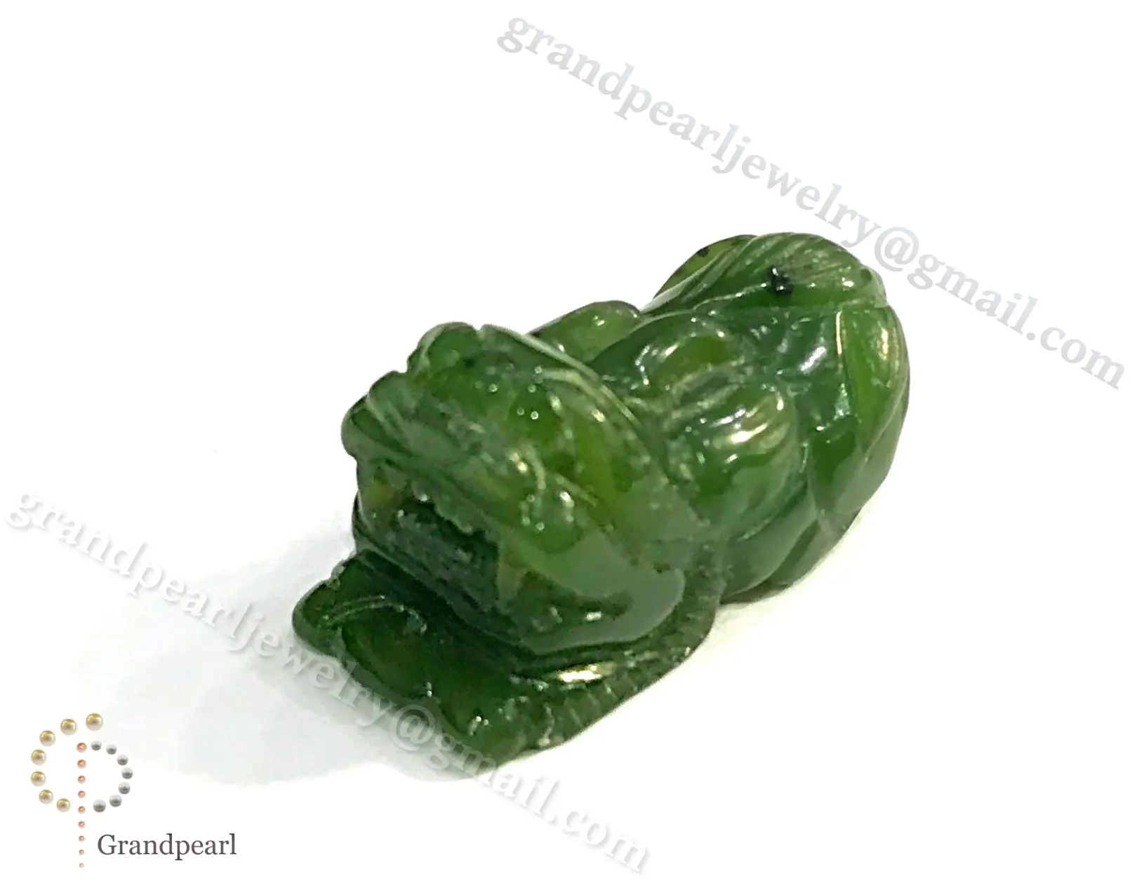 16x33mm_Animal Carvings - Genuine Canadian Nephrite Jade
