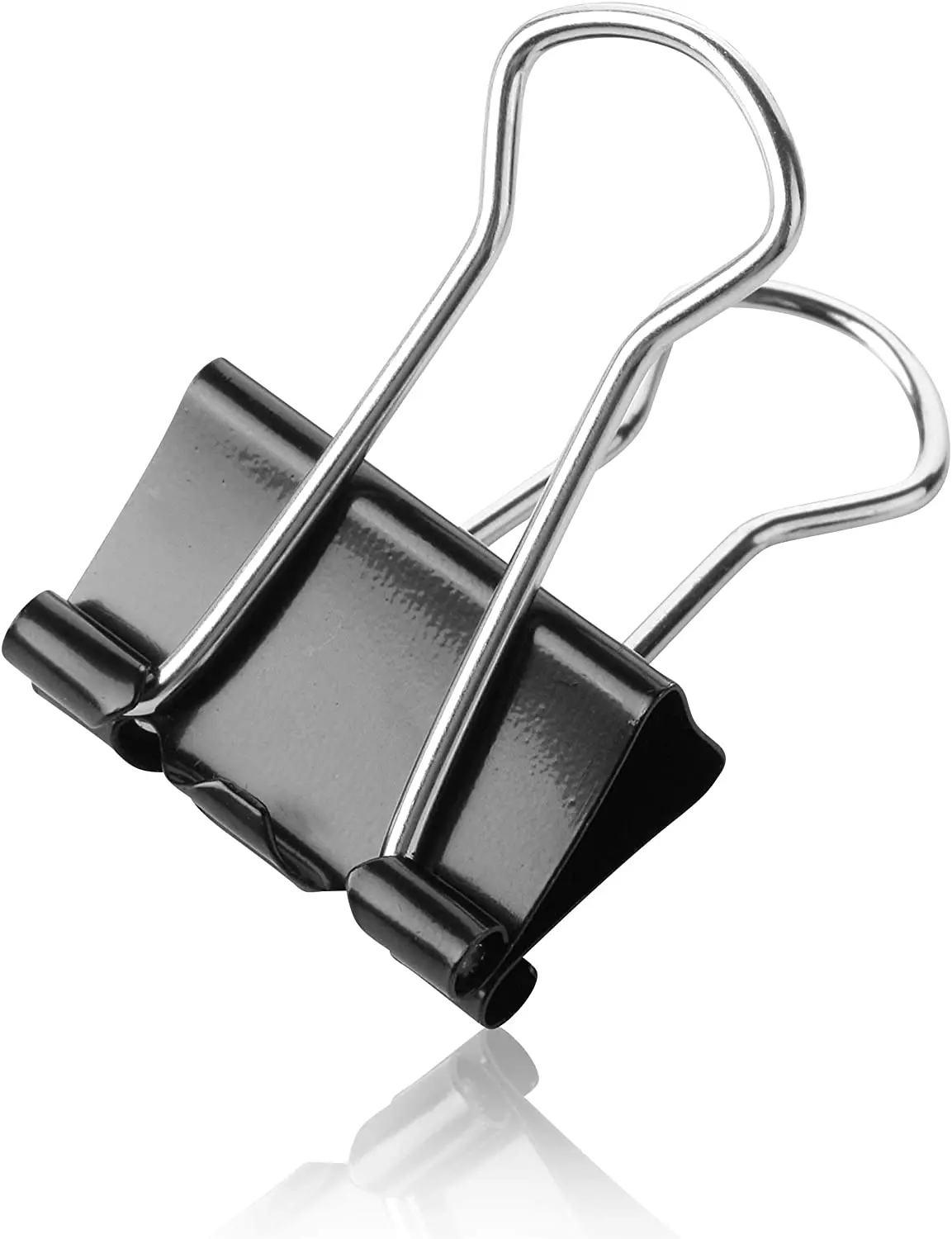 Лидер продаж в Германии, высококачественные черные зажимы для связывания с пластиковой коробкой, 5 шт., 1-1/4 дюйма