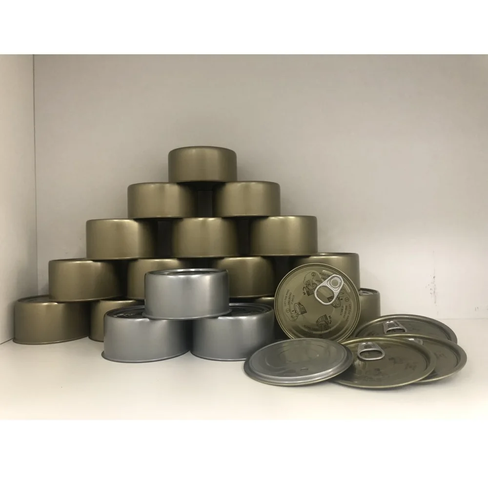 Bulk Exporting EMTY Tuna Can Two-Piece Metal Tin with Variety Volume for Vietnam Candle Tea Coffee Matcha Powder