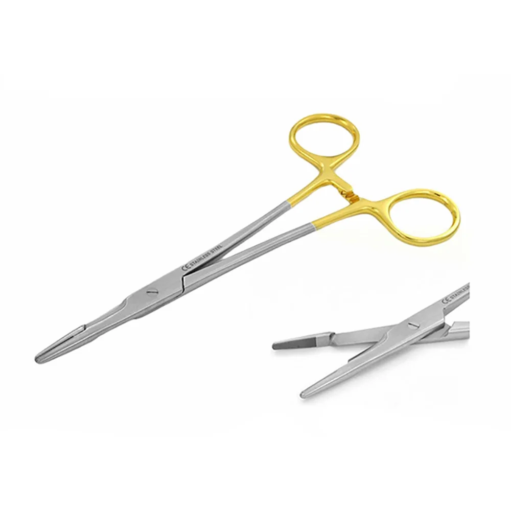 NEEDLE HOLDER OLSEN HEGAR FORCEP STAINLESS STEEL SURGICAL DENTAL INSTRUMENTS
