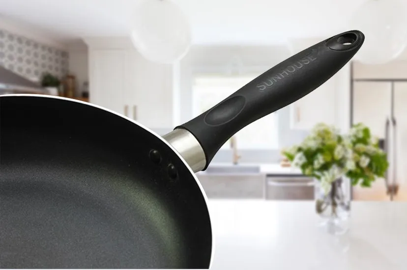 High quality pressed aluminium non stick coating frying pan