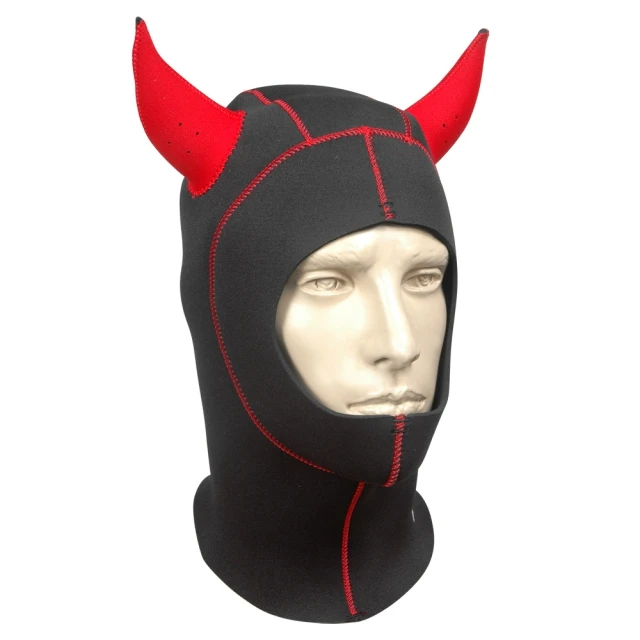 Hot Selling Unisex 3mm Neoprene Wetsuit with Printed Bull Design Dive Hood Waterproof for Adults