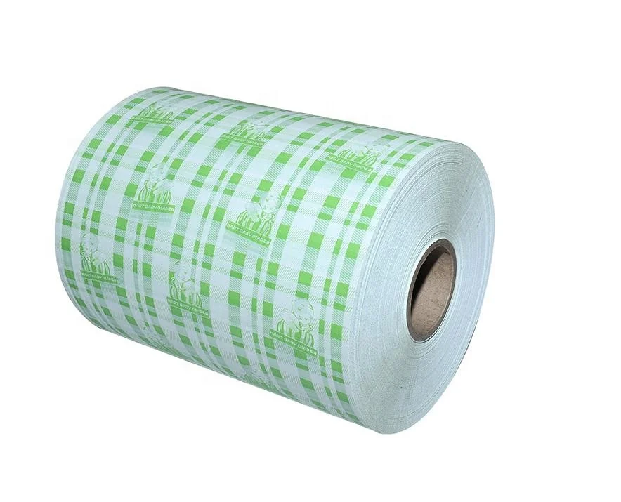 Sanitary Napkin Baby Cloth Diaper Back Sheet Polyethylene Raw Material PE Film Supper Smart Bottom Diapers