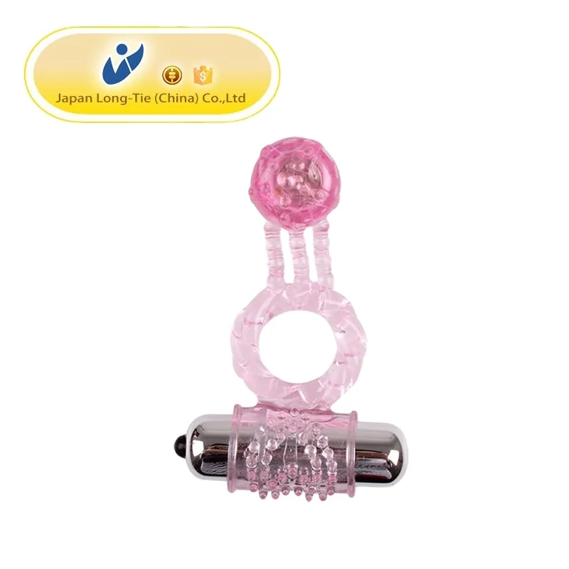 mini vibrating ring with ribbed vibrating condom  penis cock rings
