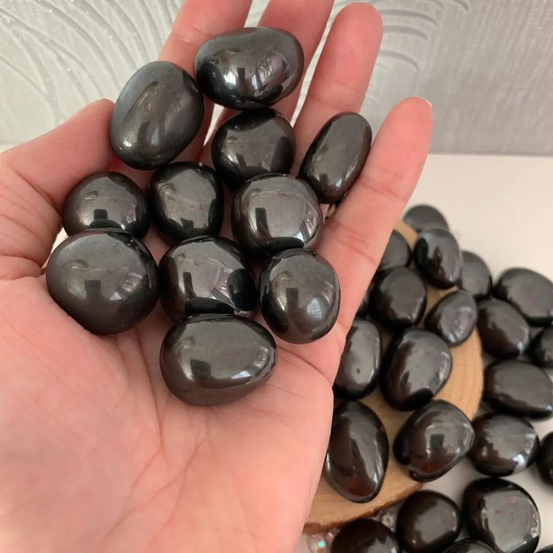 best selling crystal Wholesale natural hematite tumble stone for reiki healing gemstone bulk manufacturer KingGems
