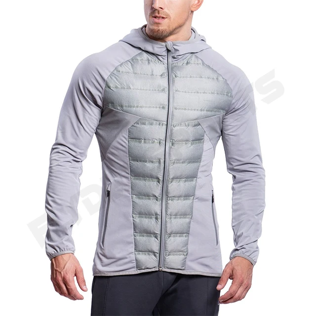 lightweight filling goose down jacket men puffer down jacket with hood for winter