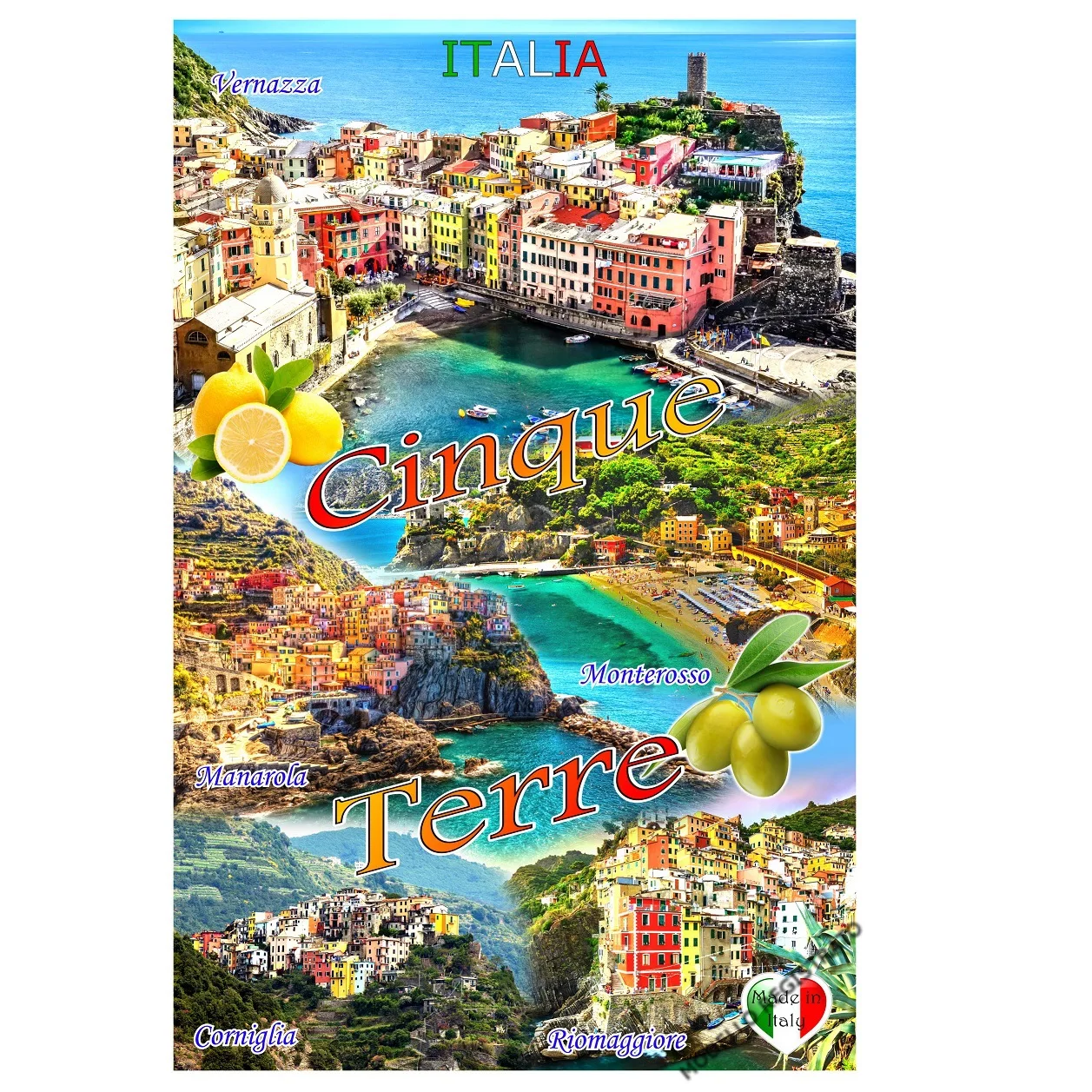 
Italian tea towels in cotton 