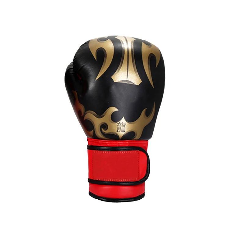 Leather Boxing Gloves for Training Muay Thai Fighting Kickboxing Sparring EGO Punch boxing gloves