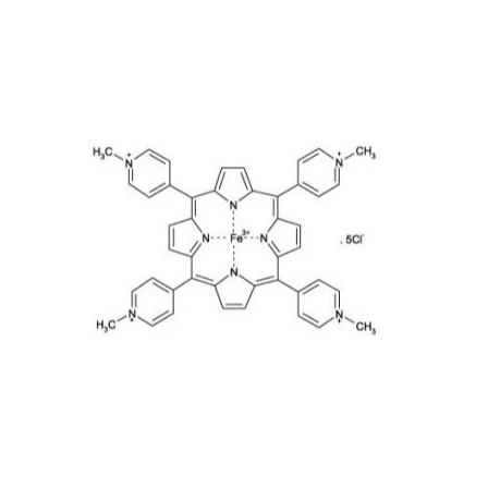 5,10,15,20-Tetrakis(N-methyl-4-пиридил)-порфирина-Fe(III) пятиядерный ГП хлорид 133314-07-5