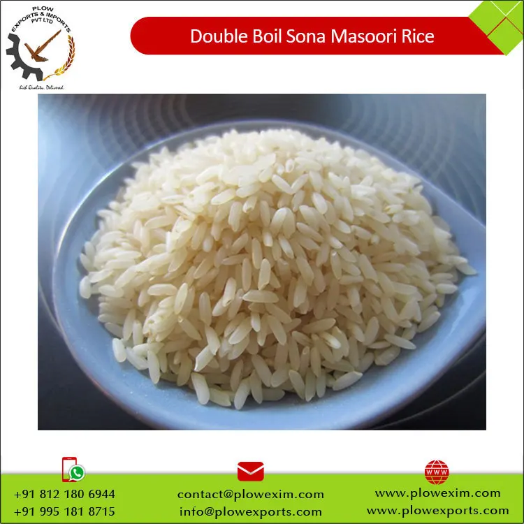 Hot Sale Double Boil Sona Masoori Rice Best Broken/Long/parboiled Rice