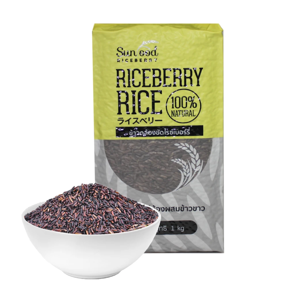 Высококачественный органический рисовый рис 1 кг из таиланда-лучшее качество рикбери