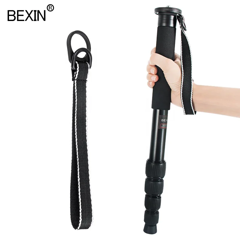 
BEXIN MAS285 Professional Portable Aluminum Alloy Monopod Tripod Flexible Extension Pole Bracket for DSLR Camera Mountaineering 
