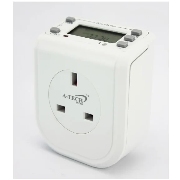 Highly Recommended A-TECH Brand Name Multifunctional Usage Compact Programmable Digital Timer From Singapore