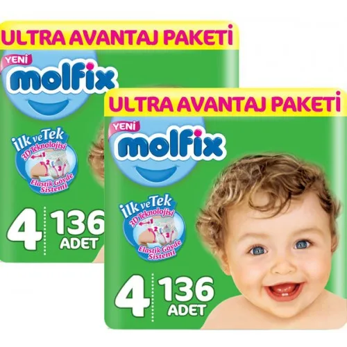 DISPOSABLE WHOLESALE BABY DIAPER 33 PCS