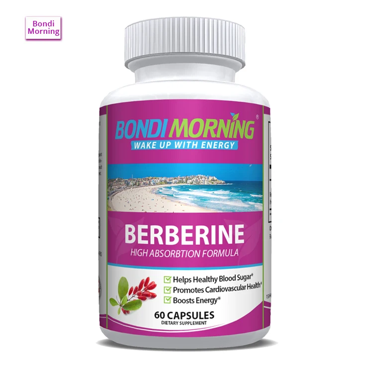 Premium Grade High Absorption Berberine HCL Capsules for Maintaining Blood Sugar Level