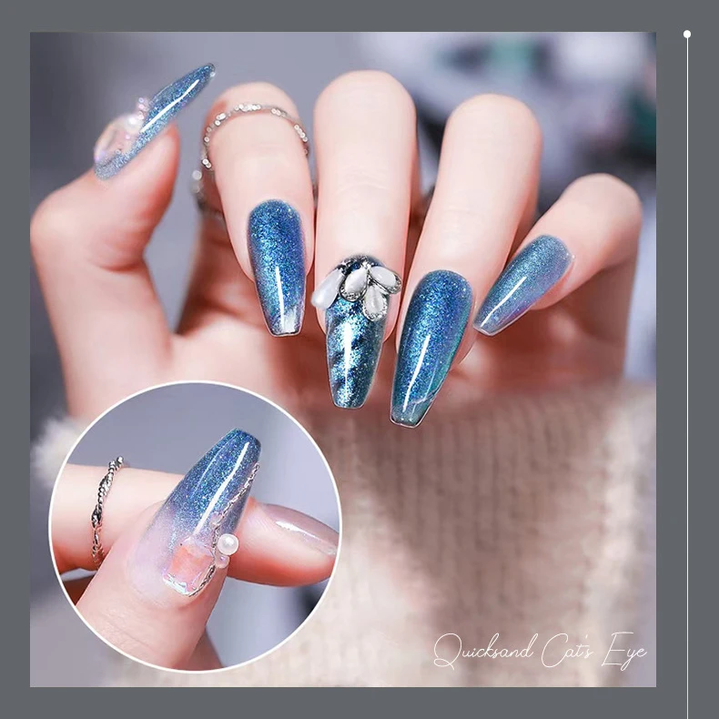 ANZUO Cat Eye 12 Colors Custom Breathable Nail Polish Profession Nail Shop Nail Polish UV Gel