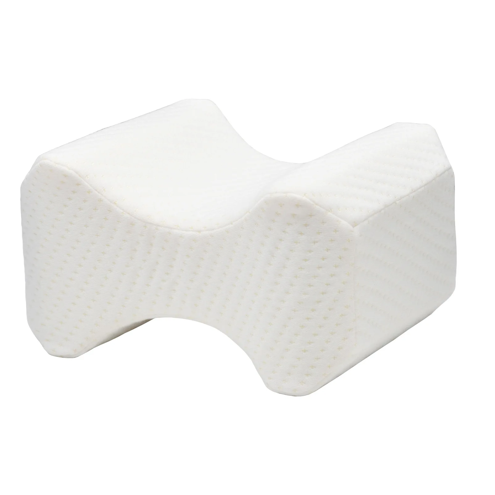 Memory Foam Home Side Sleeper Pillow Knee Leg Pillow Orthopedic Knee Pillow For Sciatica Relief With Soft Removable Cover Fabric