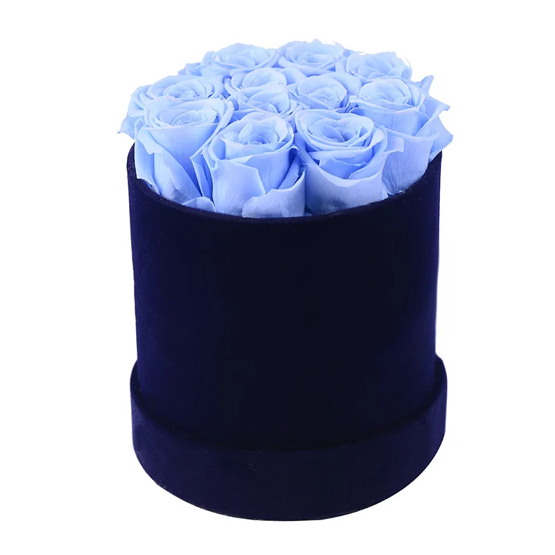 Culinan Low MOQ custom logo flowers in a gift box wedding flower paper gift box