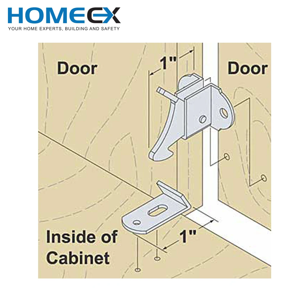 Steel Elbow Catch for Cabinet Door and Window Elbow Catch