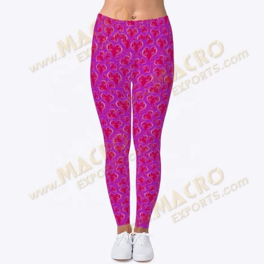 Wholesale High Quality Women Digital Printed Running Tights Fashion Mesh Yoga Pants print workout leggings Wholesale sublimation