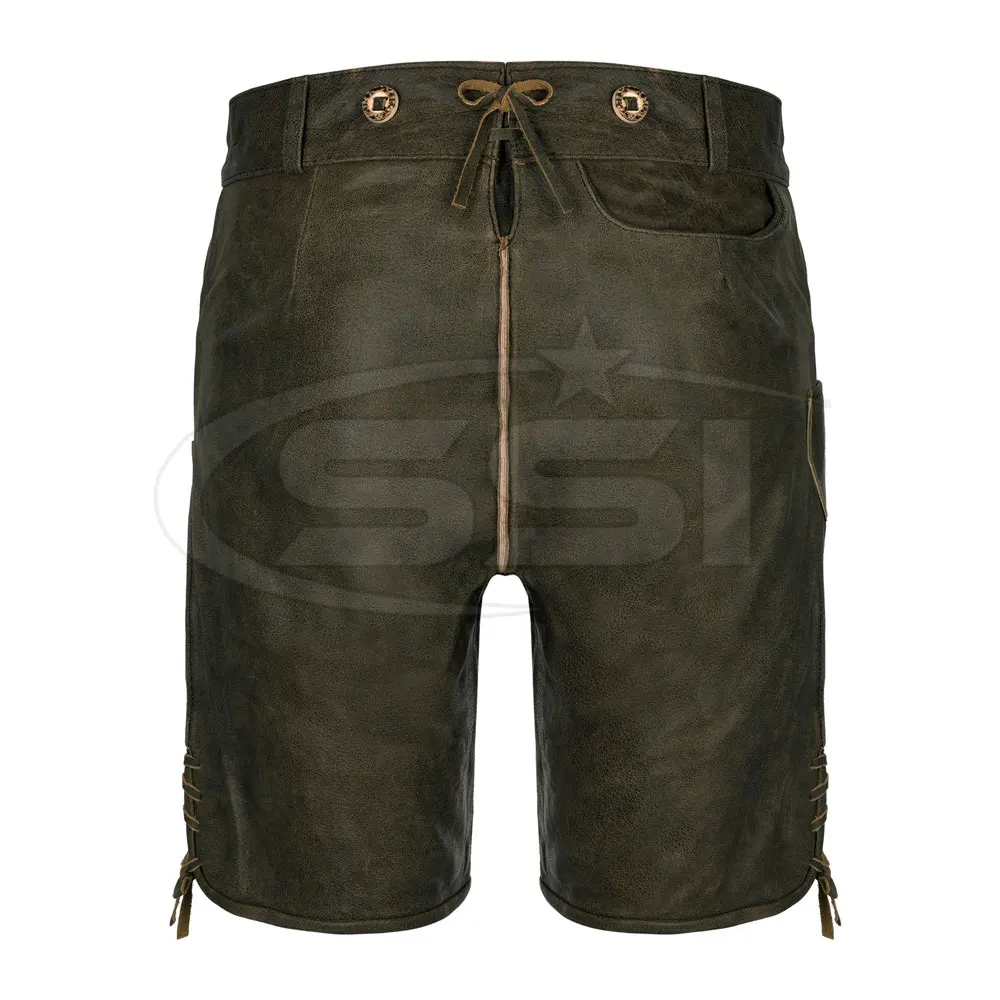 All color men lederhosen Bavarian garments trachyte short pant suede leather lederhosen