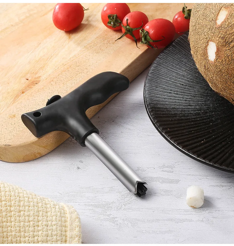 SS Green Cutter Manual Small Kit Shell Yarn Bottle Tool Coconut Hole Opener Plastic