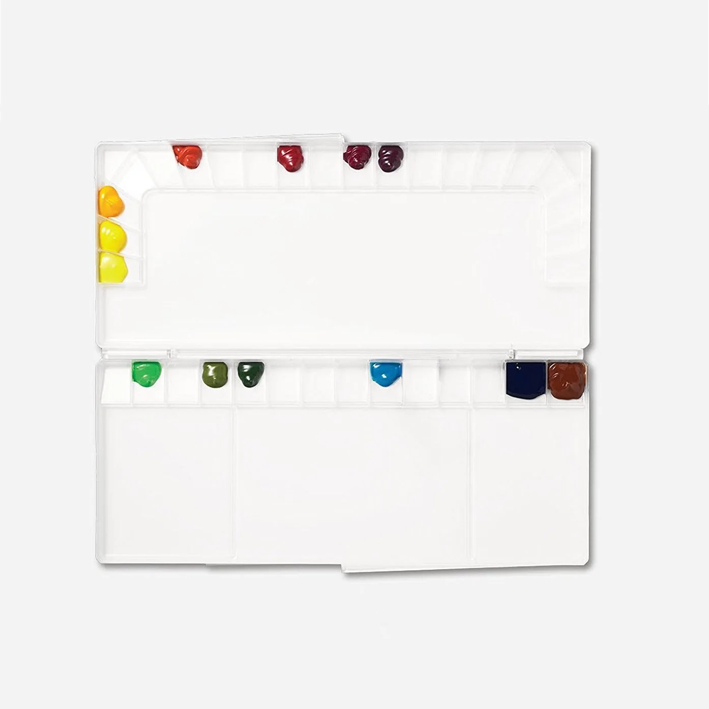 Mijello Perfect Color Bulletproof Glass Palette for Watercolor 36 wells