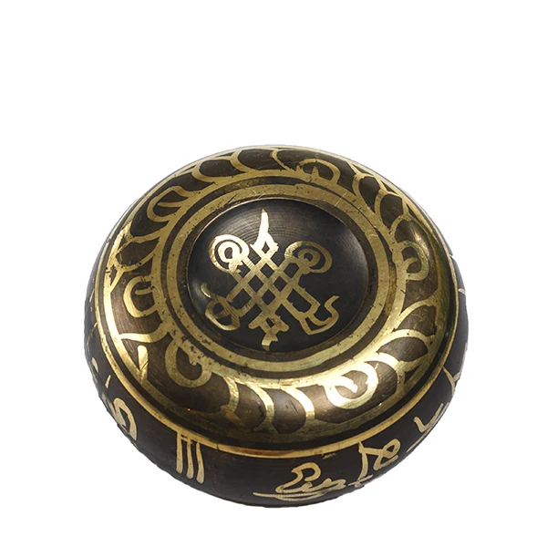 Tibetan Handmade Carving singing  Bowl | A Singing Bowl For Religious And Healing Purpose Himalayan OM Bowl