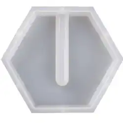 diy crystal resin drop glue hexagonal round vase test tube flower device culture