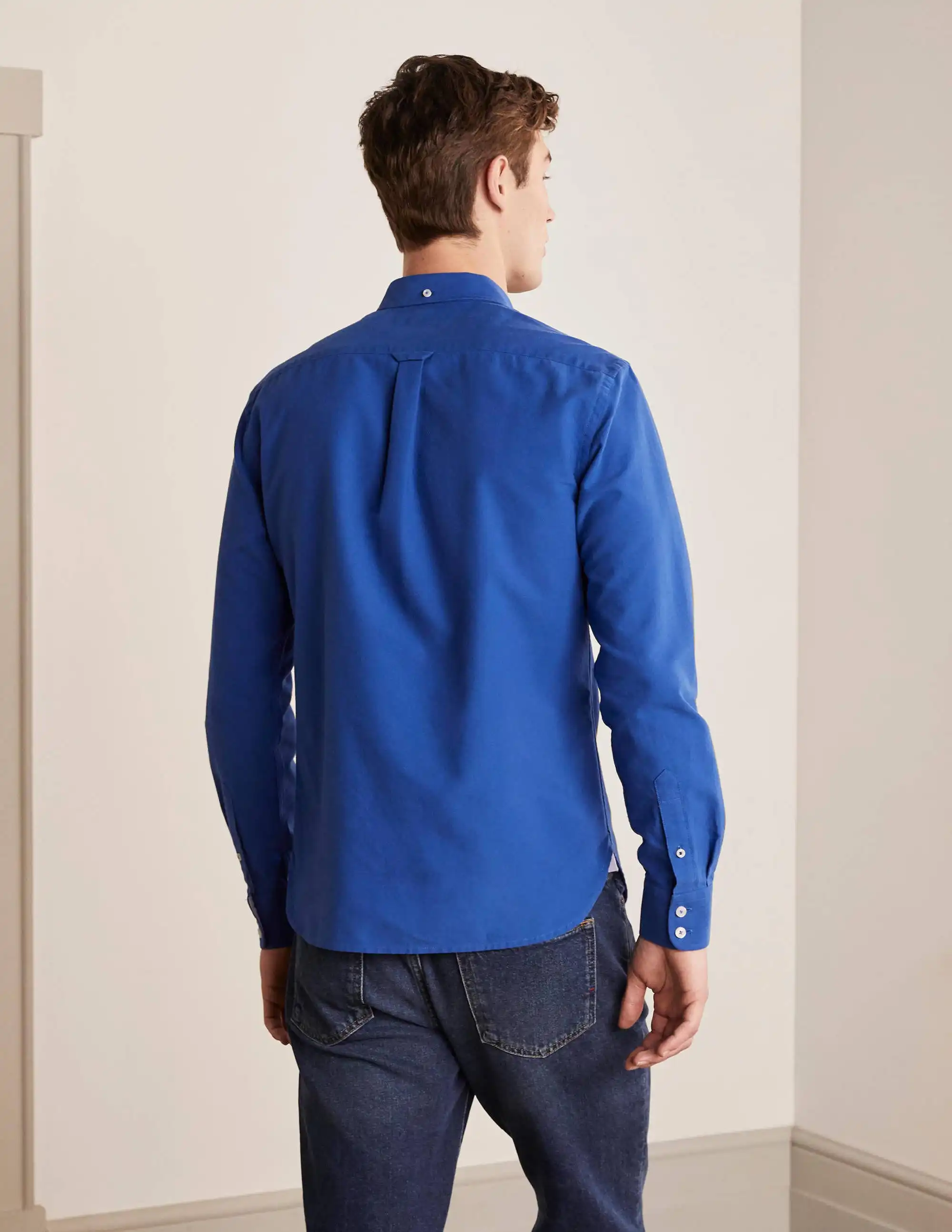 wholesale latest design 100% pure cotton long sleeve formal dress fashion shirt custom slim fit style casual shirt for men