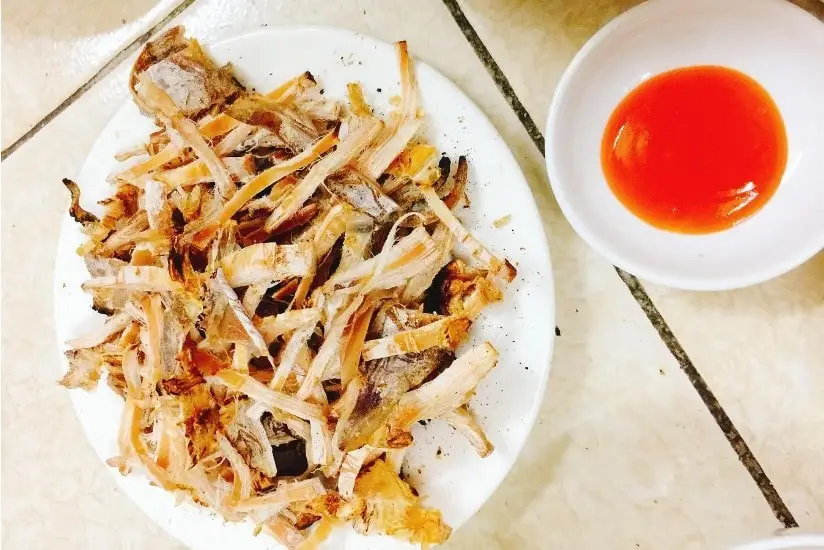 Экспорт стандартных пряных сладких сушеных кальмаров закусок/чипсов из Вьетнама