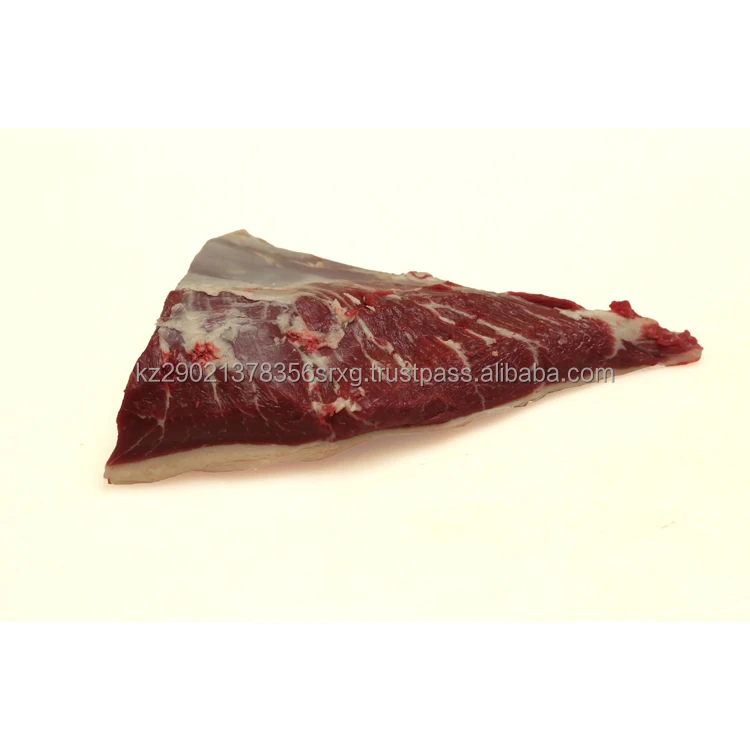 Popular beef meat loin steak Picanha packing vacuum bag meat is soft with a noticeable texture halal meat
