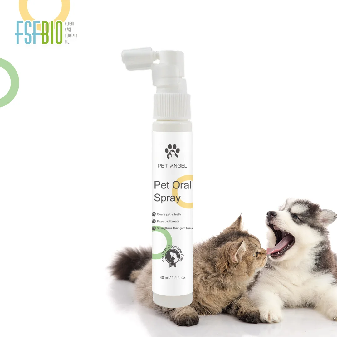 Pet Dog Cat Mouth Oral Spray Teeth Deodorant Freshener Spray