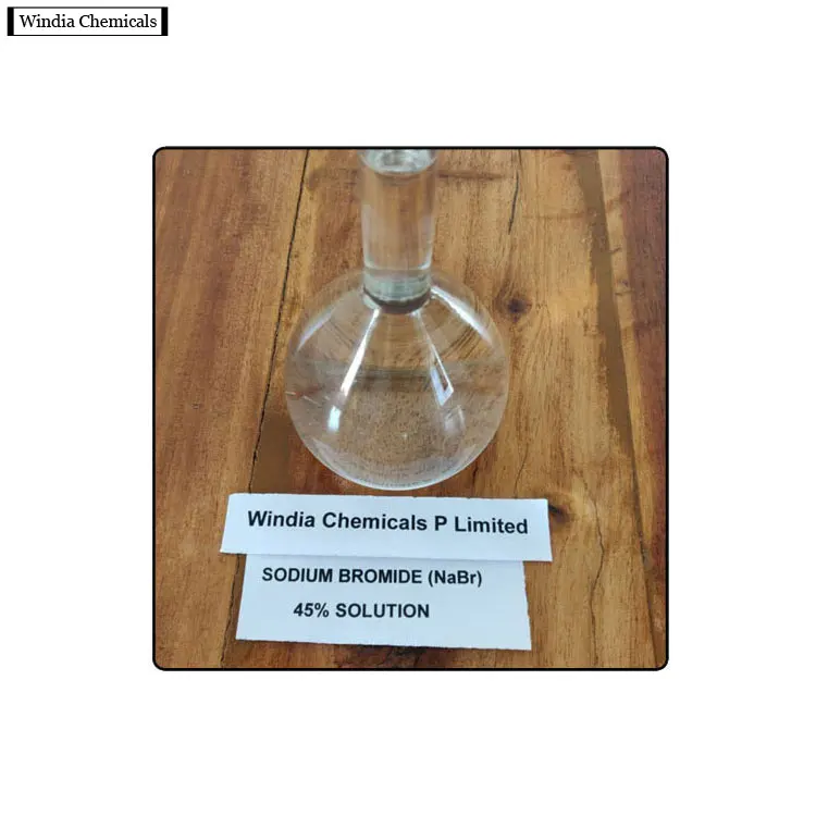 
Minimal Price Exceptional Quality 45% Purity Sodium Bromide (NaBr) Solution 
