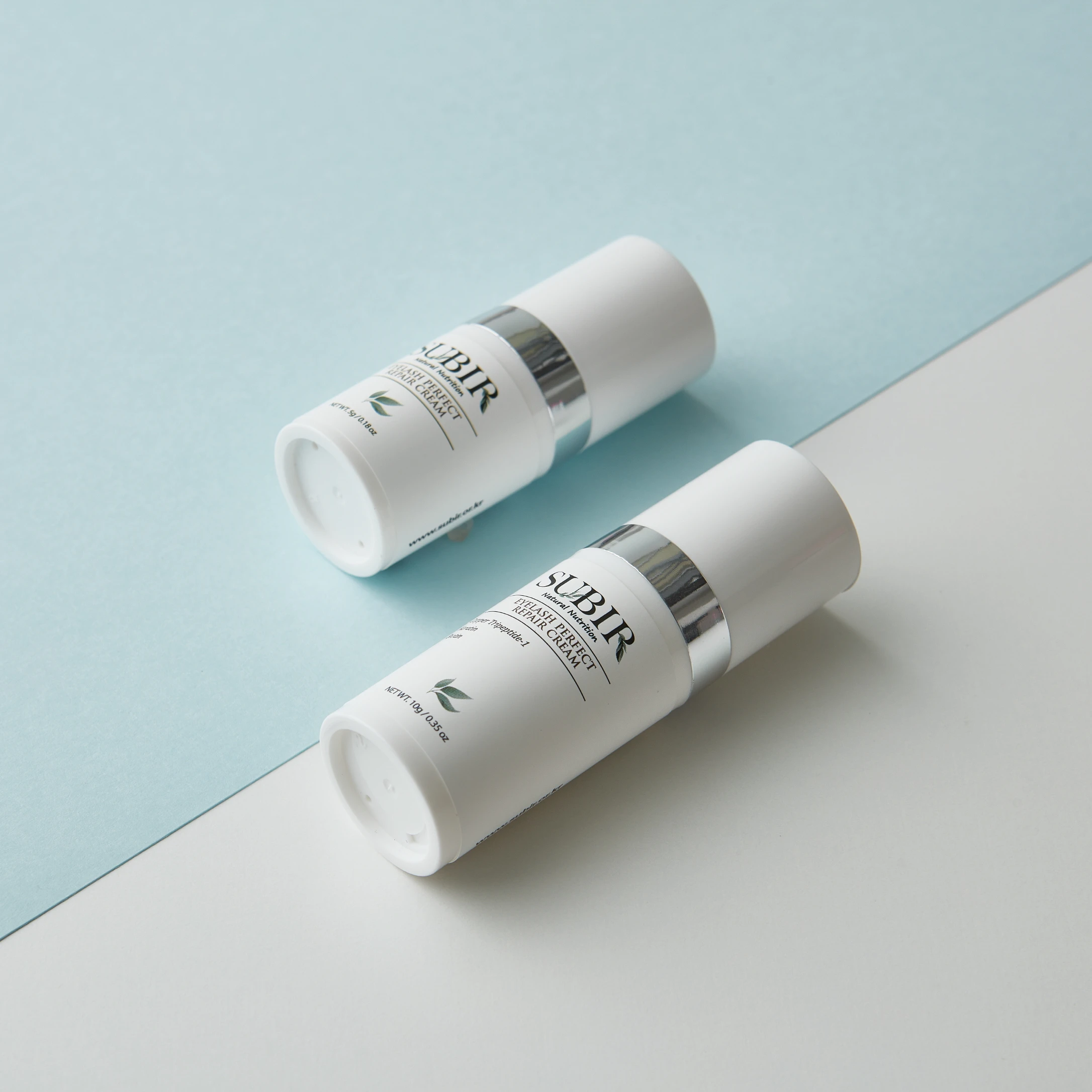 SUBIR Natural 3ml Eyelash Serum Moisturizing Enhancer for Lengthening Curling Eyelash Growth Perfect Repair Eye Cream Labeling