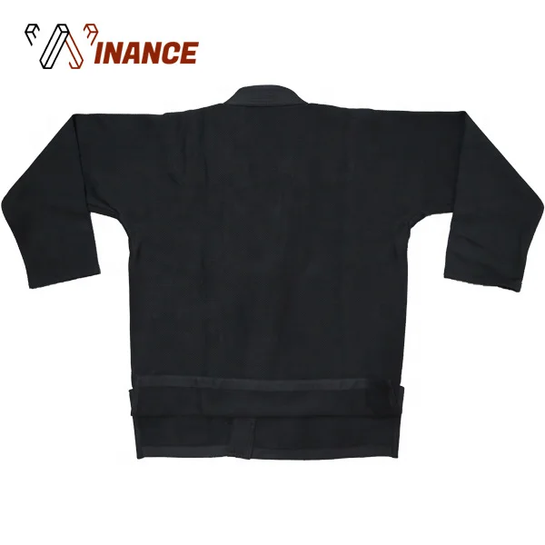 Preshrunk blank bjj gi cotton pearl weave ripstop fabric jiu jitsu kimono bjj plain gi