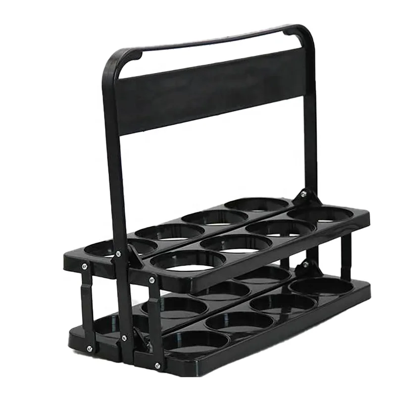 
Sports water cup holder, Football training water bottle holder, Foldable 8-hole athlete drink holder water cup holder 