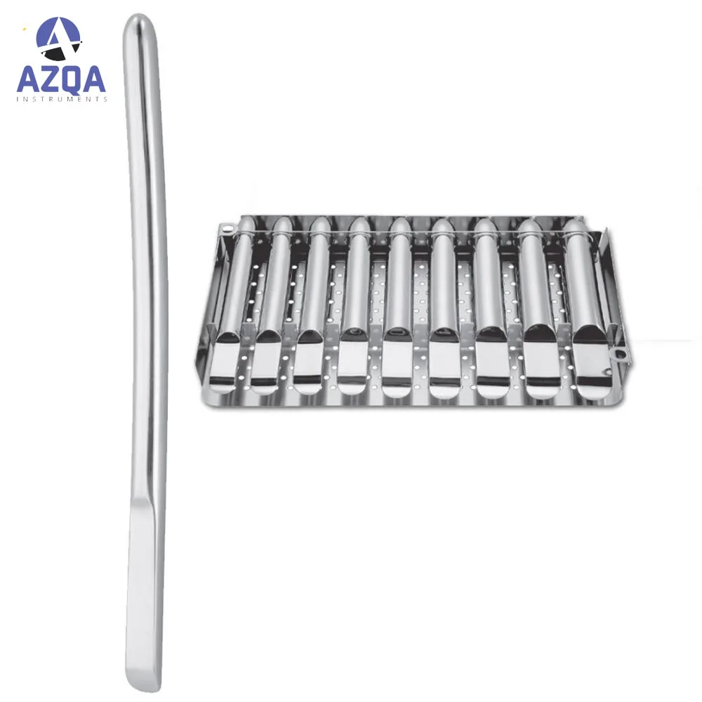 Нержавеющая сталь новый премиум пластиковые расширители шейки расширитель комплект матки уретры диагностический хирургический звуки Пратт Звук изогнутые 8 шт. в комплекте