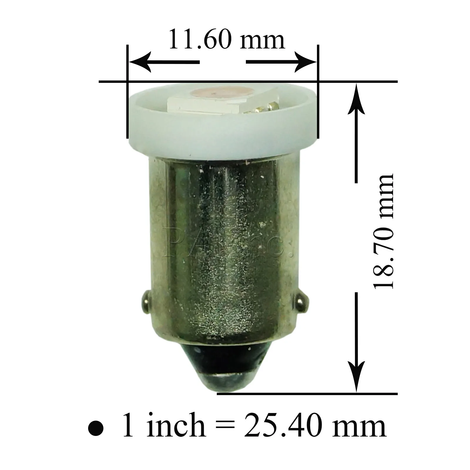 PA Pinball Light 1 SMD Ba9s #44 #47 6V For Pinball Machine LED Bulb AC/DC