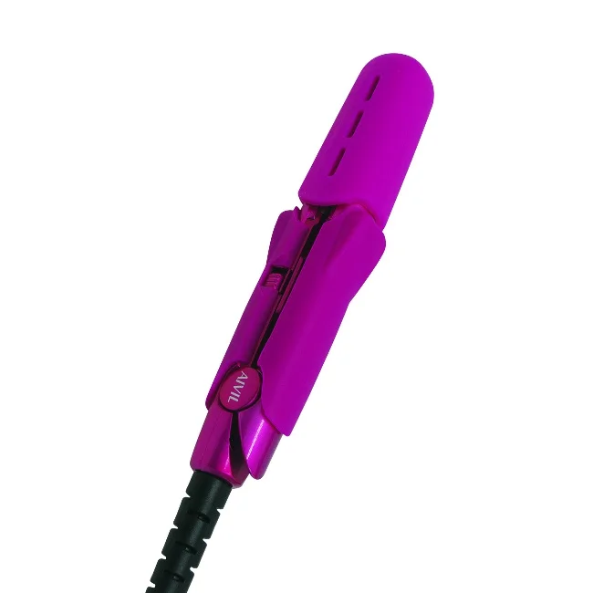 Hair Straightener Flat Irons Straightening Compact Small Hair Straight Styler Ceramic Coating Professional Use