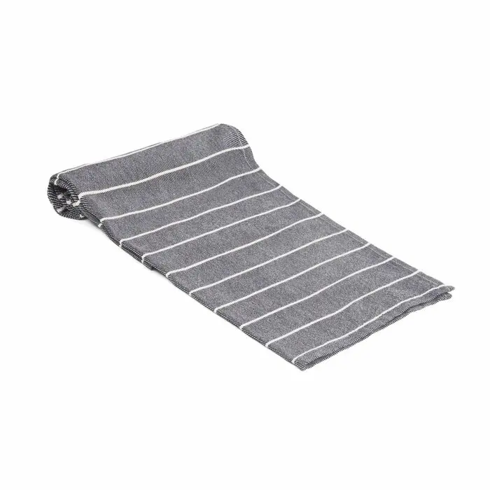recycled positive negative plain striped checked design Embroidered Golf kitchen towels from India  mopping cotton waste cloth