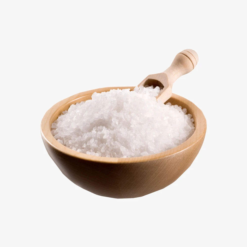 
 Чистая белая кристаллическая соль промышленного производства  