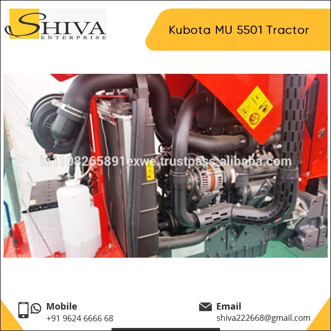 Trusted India Exporter Huge Demanded 4 X 4 Kubota Tractor on Sale