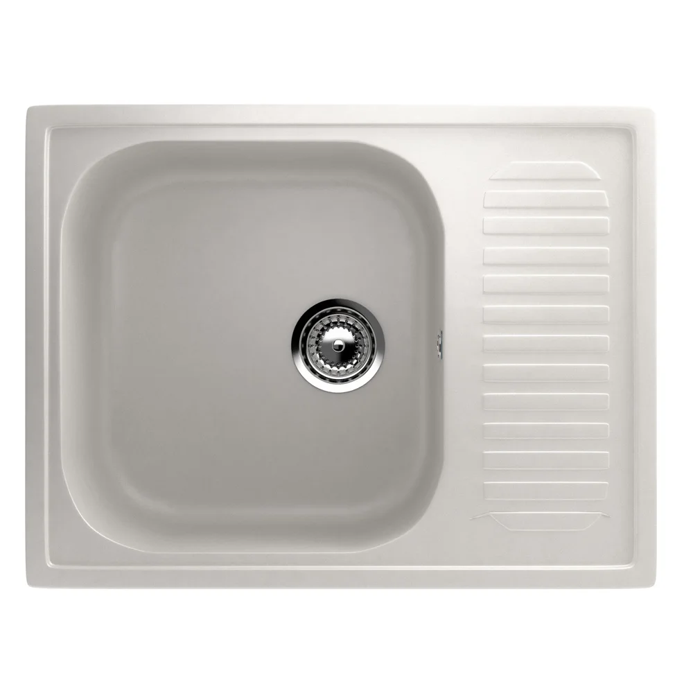 Composite reversible one-section kitchen sink ULGRAN U-202
