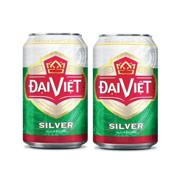
Vietnam Best Wholesale Pilsner Beer Alc 5% Can 330ml Pack of 24 - For Sporting Events, Going to the Beach, Outdoor Parties 