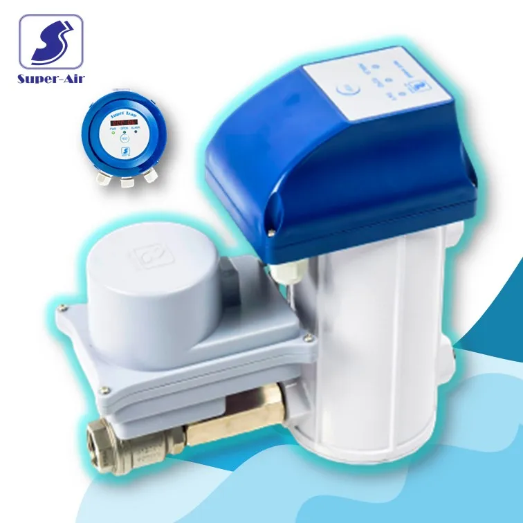 Taiwan  Energy Saving Counter Type & Motorized Ball Valve Type Zero Air Loss Condensate Drain
